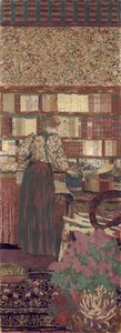 Die Privatsphäre. Dekoration für die Bibliothek von Dr. Vaquez