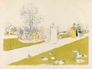 Der Tuileriengarten von Edouard Vuillard