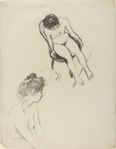 Zwei Aktstudien von Edouard Vuillard