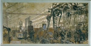 Waffenfabrik in Lyon: die Schmiede