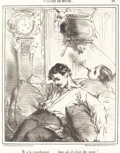 Er hat den Albtraum... von Edouard de Beaumont