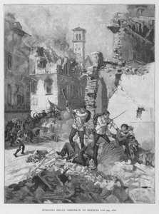 Episode der Tage von Brescia von Edouardo Matania