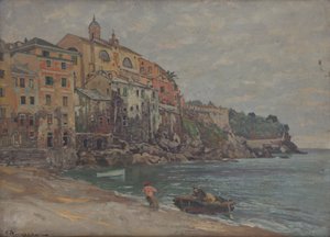 Italienische Stadt am Meer