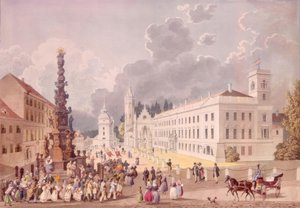 Das Hochfürstliche Palais auf dem Schloßplatz