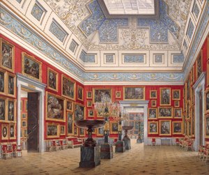 Interieurs der Neuen Eremitage. Der Raum der flämischen Malerei von Eduard Hau