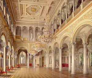 Der Pavillon-Saal, Die Kleine Eremitage, 1864 von Eduard Hau
