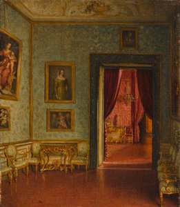 Palazzo Colonna. Blick auf die Sala del Trono von Eduard Heuss