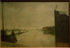 Der Hafen von Amsterdam von Eduard Karsen