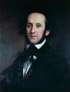 Porträt des Komponisten und Dirigenten Felix Mendelssohn