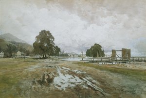 Am Holzrechen von Eduard Peithner von Lichtenfels
