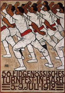 56. Eidgenössisches Turnfest in Basel, 1912 von Eduard Renggli the Younger