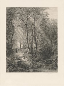 Frühling von Eduard Willmann, after Julius Mařák