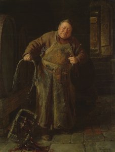Der gebrochene Griff, 1900 von Eduard von Grutzner