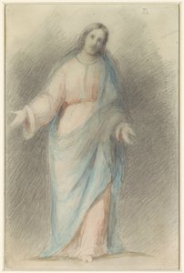 Stehender Christus mit ausgebreiteten Armen