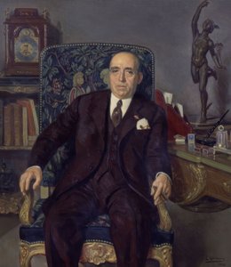 Porträt von Ildefonso Fierro von Eduardo Chicharro y Agüera