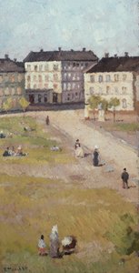 Nachmittag am Olav Ryes Platz