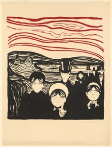 Angst von Edvard Munch