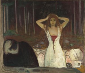 Asche von Edvard Munch