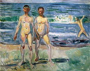 Badende von Edvard Munch