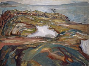 Küstenlandschaft von Edvard Munch