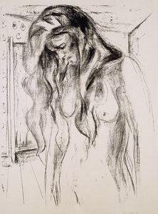 Weinendes Mädchen von Edvard Munch