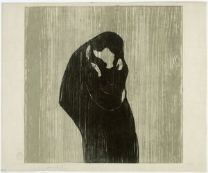Der Kuss IV von Edvard Munch