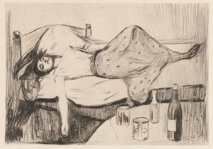 Der Tag danach von Edvard Munch