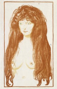 Die Sünde (Mädchen mit rotem Haar und grünen Augen)
