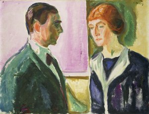 Abschied (Doppelportrait Hugo und Kathe Perls), ca. 1912