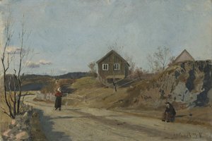 Von Vestre Aker von Edvard Munch