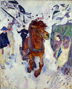 Pferdegalopp von Edvard Munch
