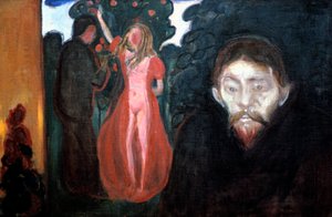 Eifersucht von Edvard Munch