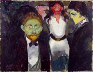 Eifersucht von Edvard Munch