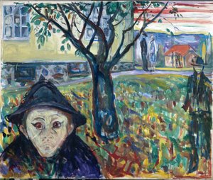 Eifersucht im Garten von Edvard Munch