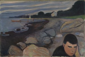 Melancholie von Edvard Munch