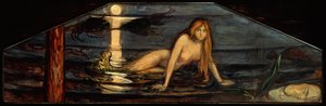 Meerjungfrau von Edvard Munch
