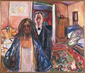 Norwegen, Oslo, Der Künstler und das Modell von Edvard Munch