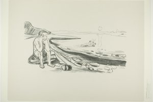 Omegas Flug von Edvard Munch