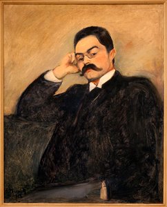 Porträt von Thor Lutken (1863-1913) - Gemälde von Edvard Munch (1863-1944), Öl auf Leinwand