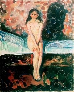 Pubertät Studie von Edvard Munch