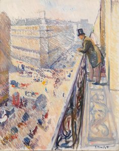 Rue Lafayette von Edvard Munch