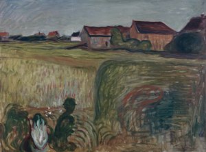 Sommernacht von Edvard Munch