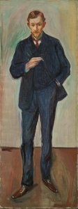 Der Franzose Marcel Archinard, um 1904 von Edvard Munch