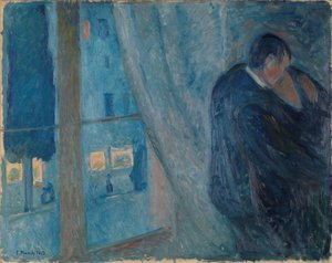Der Kuss von Edvard Munch