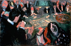 Der Roulettetisch in Monte Carlo, 1903
