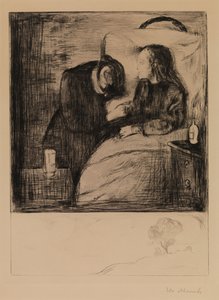 Das kranke Kind von Edvard Munch