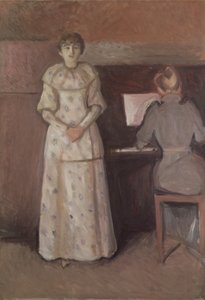 Die zwei Schwestern, Ragnhild und Dagny Juel von Edvard Munch