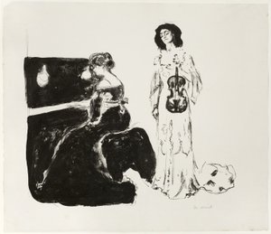 Das Violinkonzert von Edvard Munch