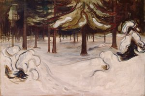 Winter von Edvard Munch