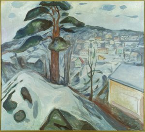 Winterlandschaft in Kragerø